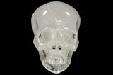 Realistic, Polished Quartz Crystal Skull #116333-1